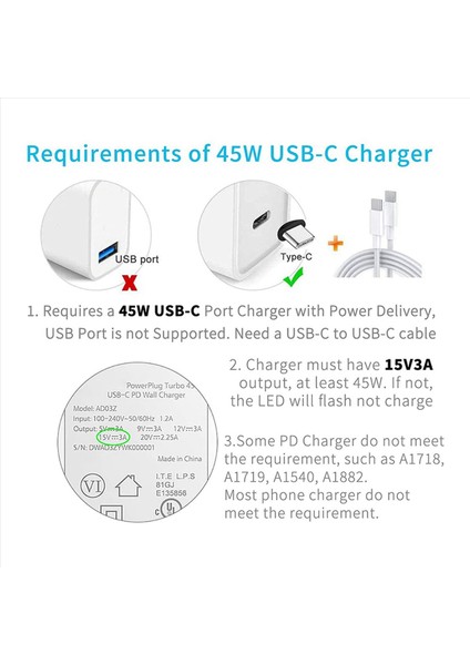10X Yüzey Usb-C Şarj Kablosu&#39 Na Bağlantı Surface Pro7 Go2 Pro6 5/4/3 Laptop1/2/3 ve Yüzey Kitabı Için Uyumlu (Yurt Dışından) fırsatları