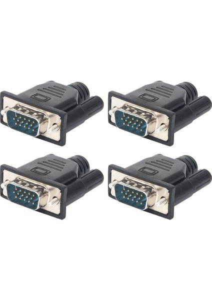 4pcs VGA Sanal Ekran Adaptörü Erkek Kukla Fiş Edid Headless Hayalet Emülatör Kilit Plakası VGA Video Kart Foofer (Yurt Dışından)