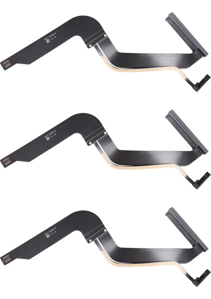 3x 821-2049-A HDD Sabit Drive Flex Kablosu MacBook Pro 13 Inç A1278 HDD Kablosu 2012 Ortası MD101 MD102 Emc 2554 (Yurt Dışından)