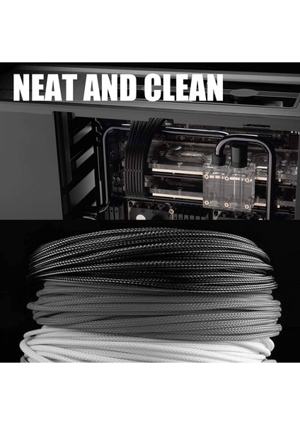 Psu Kablo Uzatma Kiti 30CM Kablo Tepeleri ile Uzatma Güç Kaynağı Kablosu 24PIN 8pin (4+4) 8pin (6p+2p) Atx Güç Için (Yurt Dışından) indirimleri