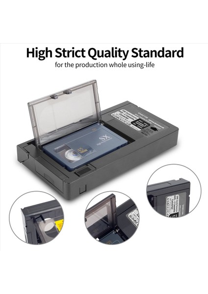 Panasonic Vhs-C Svhs Için Rca Için Jvc Için Vhs-C Kaset Adaptörü Vhs Casette Adaptörü 8mm/minidv/hi8 Için Değil (Yurt Dışından) modelleri