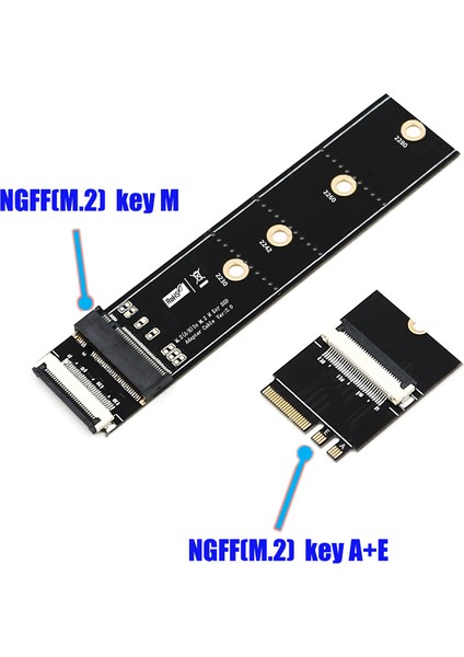Ngff M 2 Anahtar M To A+E Uzatma Kablosu Ngff Anahtar M - A+E Adaptör Kartına Dizüstü Bilgisayar SSD Adaptör Aksesuarları (Yurt Dışından) modelleri