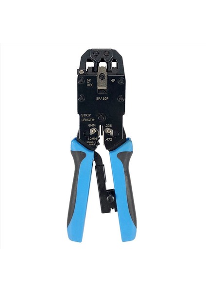 2x RJ45 Network Crimper 10P 8p 6p 4p Silping Araçları RJ45 RJ11 RJ12 RJ50 Konektörü Ethernet Kablosu (Yurt Dışından) fiyatları