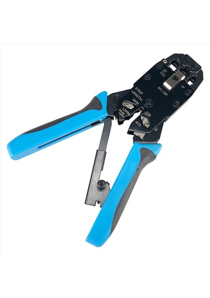 2x RJ45 Network Crimper 10P 8p 6p 4p Silping Araçları RJ45 RJ11 RJ12 RJ50 Konektörü Ethernet Kablosu (Yurt Dışından) modelleri