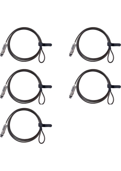 5x 4 Dijital Universal Lock USB Dizüstü Bilgisayar Güvenlik Kablosu Kilidi (Yurt Dışından)