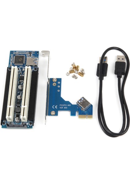 Pcı-E-Pcı Adaptör Kartı Pcıe-2 Pcı Yuva Desteği Yakalama Kartı Altın Vergi Kartı Ses Kartı Paralel Bağlantı Noktası Kartı (Yurt Dışından)