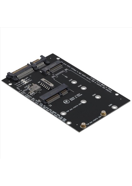 M 2 Ngff Msata SSD To 2 5inch Sata 3 0 Adaptör 2 Arada 1 Dönüştürücü Kartı Pc Dizüstü Bilgisayar Için (Yurt Dışından) fiyatları