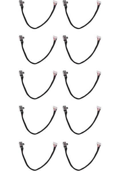 Dell Inspiron Için 10X Dc Power Jack Harness Kablosu 15-3551 14-3458 3558 3552 (Yurt Dışından)