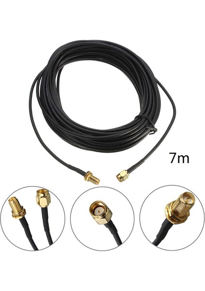 7m Sma Kablosu Erkek - Sma Dişi Anten Uzatma Konnektörü RG58 Kablosu (Yurt Dışından) fiyatları
