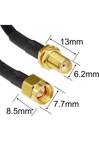 7m Sma Kablosu Erkek - Sma Dişi Anten Uzatma Konnektörü RG58 Kablosu (Yurt Dışından) fırsatları
