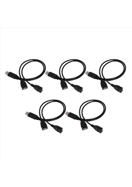 5x USB 2 0A Erkek Auf 2 Çift USB Dişi Jack Y Splitter Verteiler Adaptörü Kabel (Yurt Dışından)