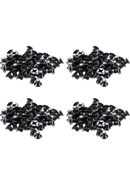 200 Adet M3X4MM Vidalar Dizüstü Bilgisayar Sabit Disk Için Yedek Siyah (Yurt Dışından)