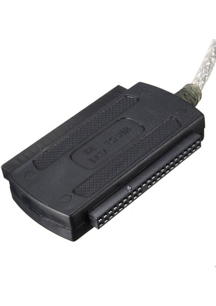 2x USB 2 0 Erkek - Ide Sata 2 5 Inç 3 5 Inç Dönüştürücü Adaptör Kablosu Sabit Disk HDD Siyah (Yurt Dışından) fırsatları