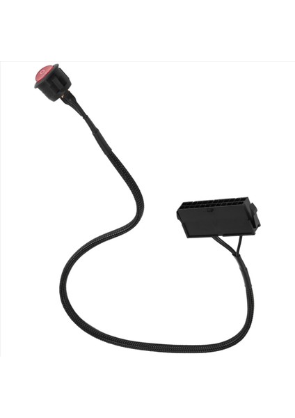 24 Pin Dişi Atx Psu Pc Güç Kaynağı Başlangıç Test Cihazı Açma/kapama Anahtarı ile Jumper Ridge Kablosu Başlat 50CM (Yurt Dışından) fiyatları