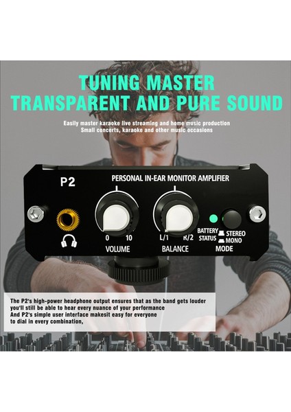 Enstrümana Özgü 2 Yollu Kulak Dönüşü Xlr Dengeli Giriş Dış Mekan Performans Distribütörü Abd Fişi Için Kulaklık Amplifikatörü (Yurt Dışından) fiyatları