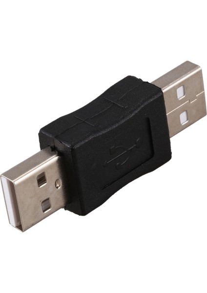 10X USB Erkek - Erkek Konnektör Adaptörü Siyah (Yurt Dışından) modelleri