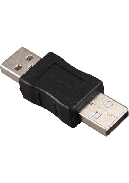 10X USB Erkek - Erkek Konnektör Adaptörü Siyah (Yurt Dışından) indirimleri