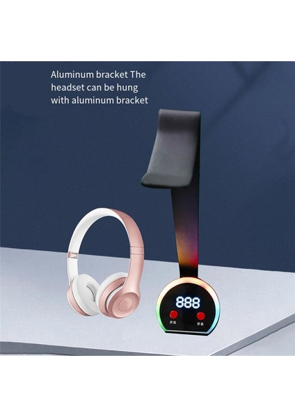 Kccpor Rgb Çok Function Taşınabilir Bilgisayar Masaüstü Anahtarı Kulaklık Stand Su Geçirmez Bilgisayar Ana Bilgisayar Güç Denetleyicisi B (Yurt Dışından) fırsatları