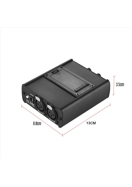 Xlr Girişli 2x Kişisel Kulak Içi Monitör Kulaklık Amplifikatörü 3 5mm Çıkış Ses Arabirimi (Yurt Dışından) fiyatları