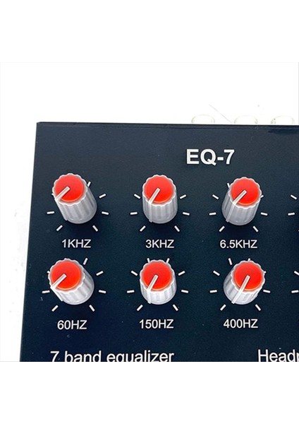 Eq-7 Ses Sinyal Kulaklık Amplifikatörü 7-Band Eq Ekolayzır 2 Kanal Dijital Ses Ekolayzer +12V Güç Adaptörü Ab Fişi (Yurt Dışından) fırsatları