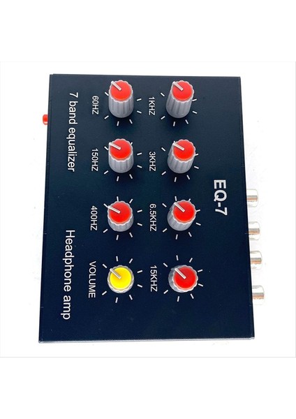 Eq-7 Ses Sinyal Kulaklık Amplifikatörü 7-Band Eq Ekolayzır 2 Kanal Dijital Ses Ekolayzer +12V Güç Adaptörü Ab Fişi (Yurt Dışından) indirimleri