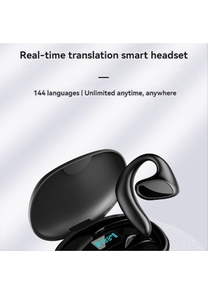 Dil Çeviri Kulaklıkları Iki Yönlü Gerçek Zamanlı Çeviri Dil Anında Sesli Çeviri Iş Öğrenme Siyah (Yurt Dışından) fiyatları
