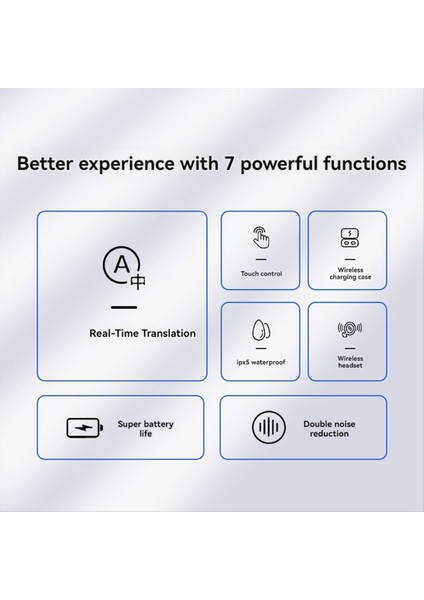 Dil Çeviri Kulaklıkları Iki Yönlü Gerçek Zamanlı Çeviri Dil Anında Sesli Çeviri Iş Öğrenme Siyah (Yurt Dışından) fırsatları