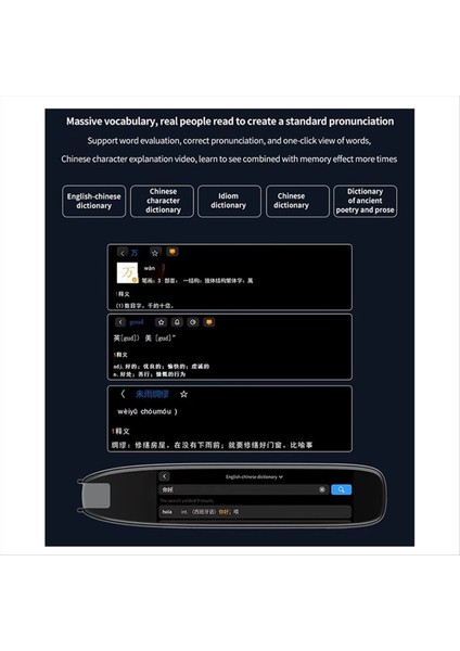 S65PRO Akıllı Ses Çevirmen 142 Diller Wifi Tarama Çeviri Kalemi Tarama Çeviri Kalemi Yurtdışına Seyahat (Yurt Dışından) fiyatları