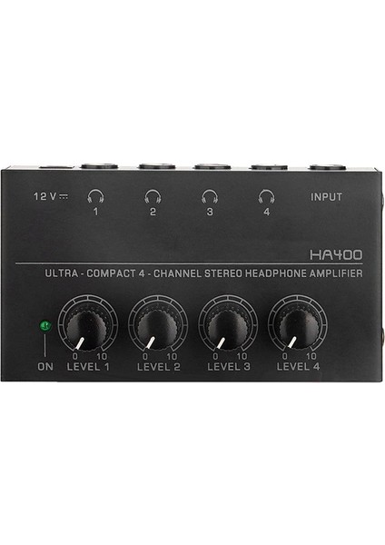 HA400 Kulaklık Amplifikatörü 4 Yollu Monitör Kulaklık Amplifikatör Kulaklık Monitörü Ab ile Amplifikatör (Yurt Dışından)