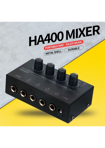 HA400 Kulaklık Amplifikatörü 4 Yollu Monitör Kulaklık Amplifikatörü Kulaklık Monitör Amplifikatörü (Yurt Dışından) modelleri