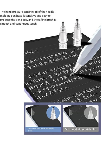 Elma Pencil Yedek Tip Şırınga Için Çok Fonksiyonlu Aşınma Dayanıklı Slip Sessiz Sessiz Yeniden Dövme Nıbs B (Yurt Dışından) fiyatları