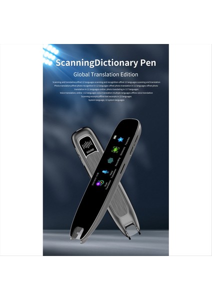 Tarama Çevirisi Kalemi Gerçek Zamanlı Dil Çevirmen Akıllı Çevrimdışı Çeviri 112 Dil Metin Tarama Beyaz (Yurt Dışından) fiyatları