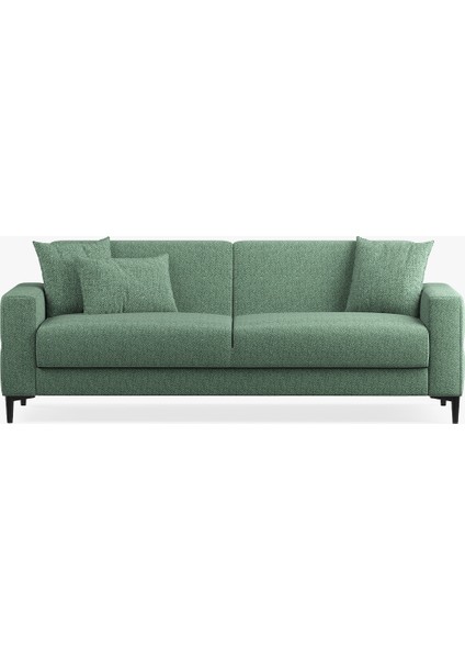 Briza Plus Şönil Dokulu, 3'lü Yataklı Koltuk - Yeşil fiyatları