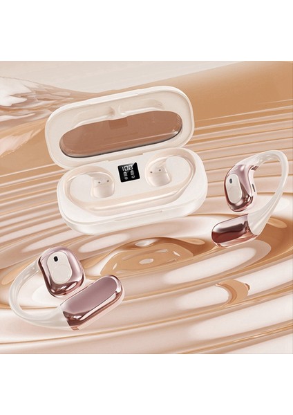 Kablosuz Bluetooth Çeviri Kulaklığı Gerçek Zamanlı Çeviri Için 142 Dili Açık Kulaklık Çevirmen Khaki (Yurt Dışından)