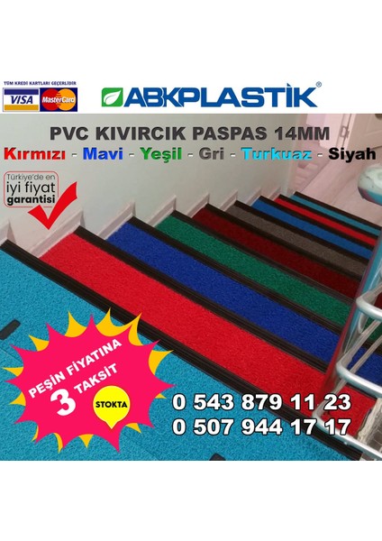 ABK PLASTİK YEŞİL KIVIRCIK PASPAS modelleri