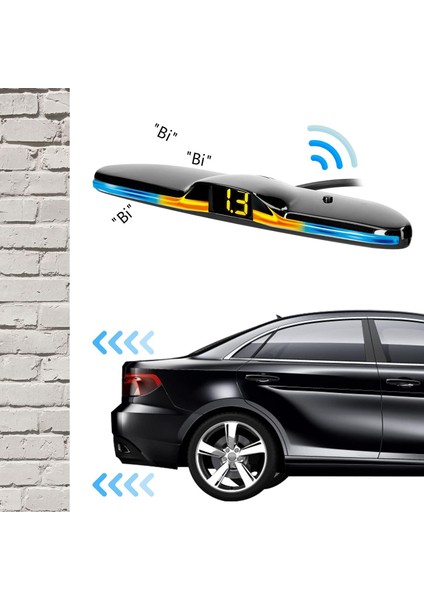 Sentinel New Ekranlı Park Sensörü - Siyah fiyatları