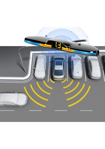 Sentinel New Ekranlı Park Sensörü - Siyah fırsatları