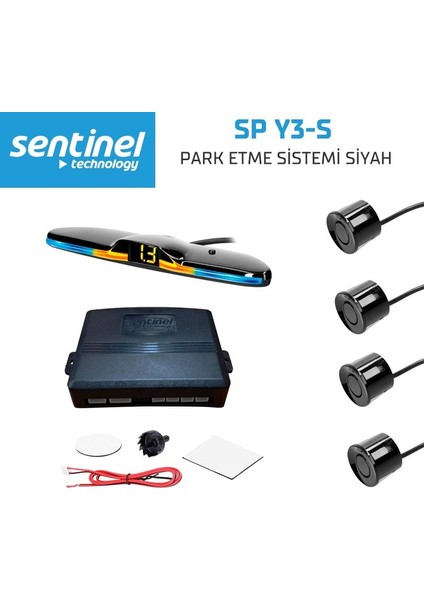 Sentinel New Ekranlı Park Sensörü - Siyah indirimleri