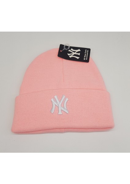 Ny Newyork Nakışlı Triko Bere