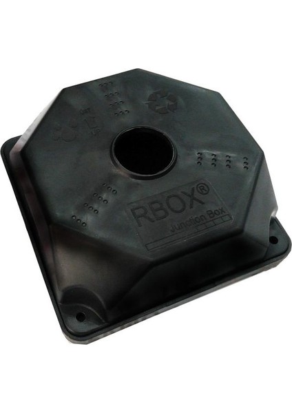 Siyah Kamera Montaj Buatı Rbox Buat Taban Dahil (10 Adet)