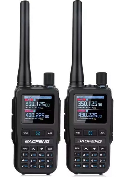 UV5R Mini El Telsizi Siyah 2li