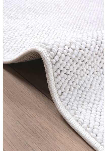 Beyaz Iskandinav Bukle Dokulu Yumuşak Halı – Bohem Modern Stil, Salon, Oturma Odası, Koridor, Mutfak ve Çocuk Odası Yolluk Halısı indirimleri