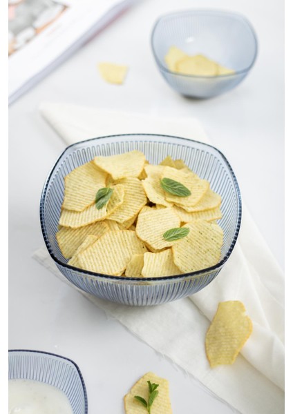 Akrilik Barok Lacivert Orta Boy Kare Meyve & Salata Kasesi & Karıştırma Kabı / 1,5 Lt (CAM DEĞİLDİR) indirimleri