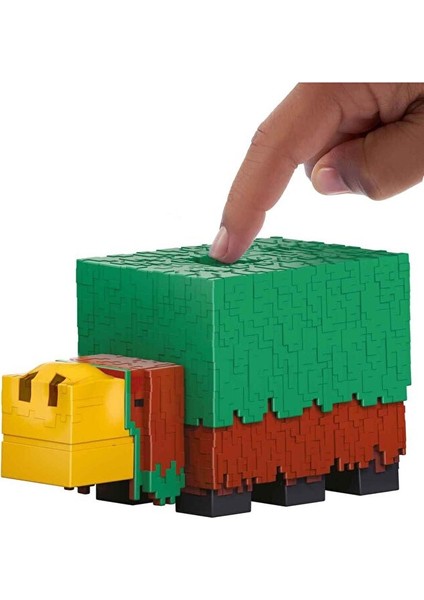 Sesli Minecraft Sniffer Aksiyon Figürü HXM85 Oyuncak Orijinal Minecraft Figür Sesli modelleri