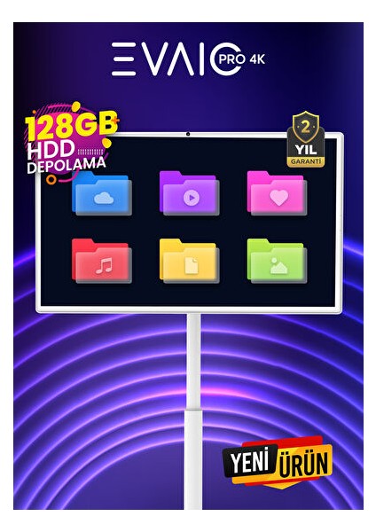 Pro 4K 32" Android Smart Taşınabilir LED TV fiyatları