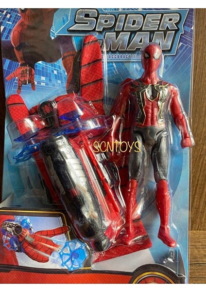 Spiderman Ağ Atıcı Eldiven+Spiderman Figür Oyuncak fiyatları