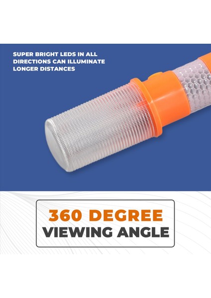 2 Adet LED Acil Yol Flaşı Yol Kenarı Işaret Lambası Güvenlik Flaş Uyarısı (Yurt Dışından) indirimleri