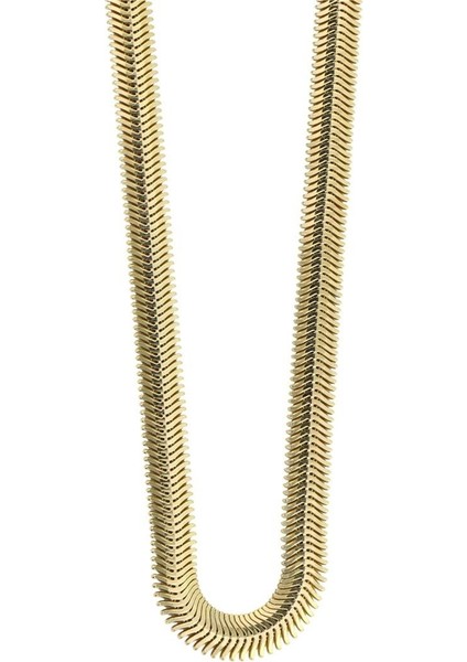 14 Ayar Altın Ezme Zincir - 0186890