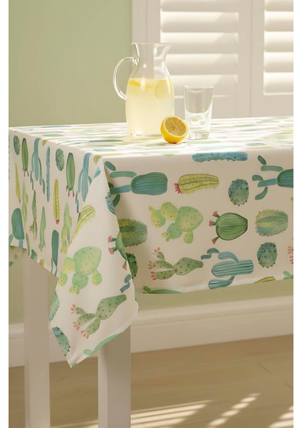 Kaktüs Desenli Masa Örtüsü, Sofra Bezi, Piknik Örtüsü fiyatları