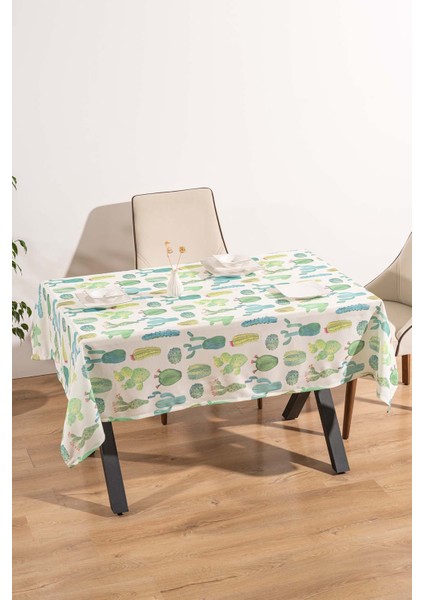 Kaktüs Desenli Masa Örtüsü, Sofra Bezi, Piknik Örtüsü fırsatları